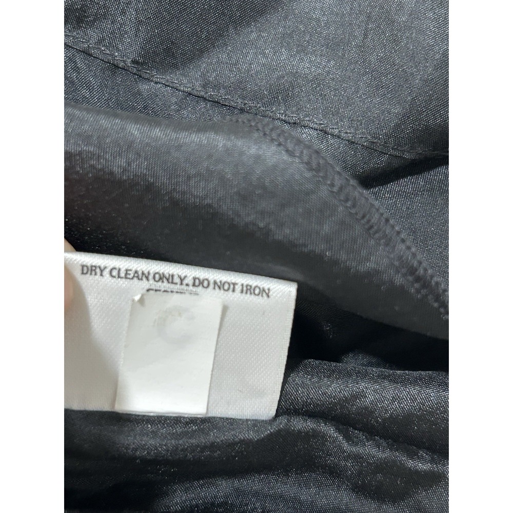 Eileen Fisher Women's 3X Black Silk Satin  Beaded Tank Top Special Occasion - Picture 7 of 10